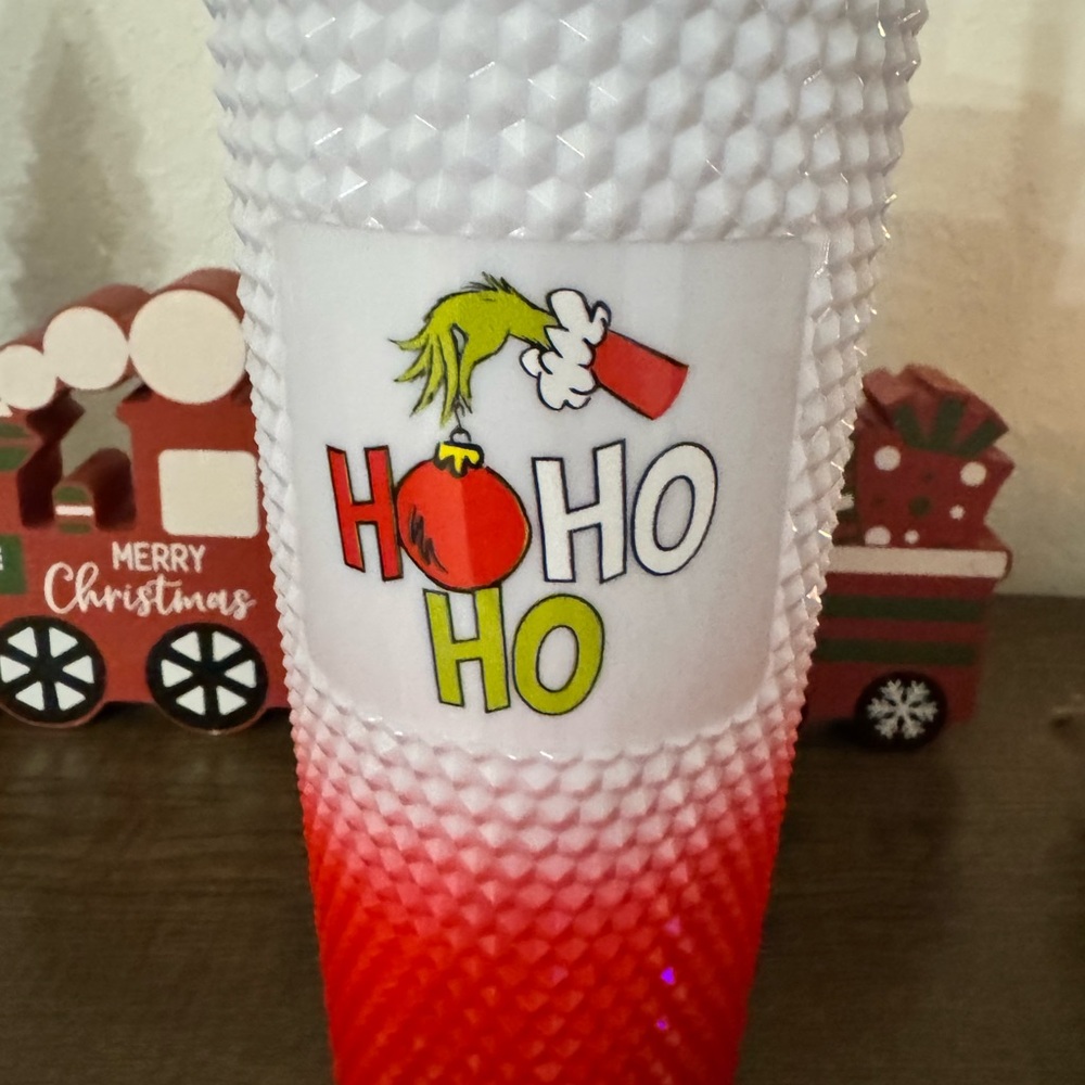 The Grinch Holiday® Tumbler with Straw 24 oz - Picture 3 of 4